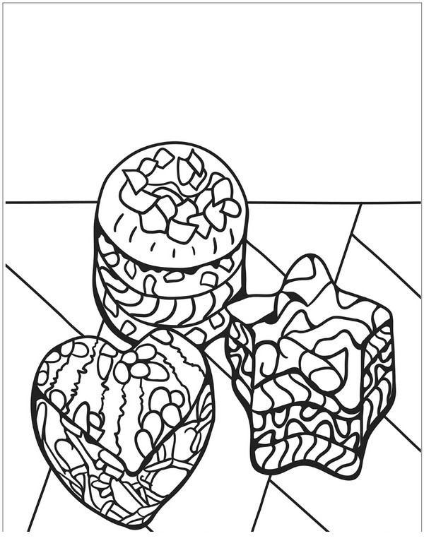 Detail Zentangle Muster Sammlung Nomer 25