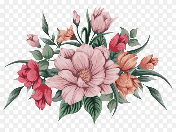 Detail Flowers Transparent Png Nomer 18