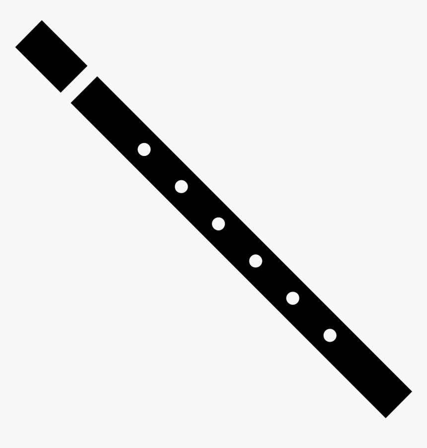 Detail Flute Black And White Clipart Nomer 13