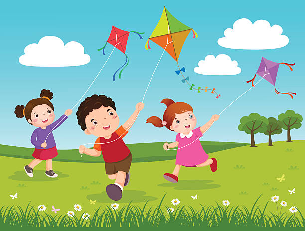 Detail Fly A Kite Clipart Nomer 17