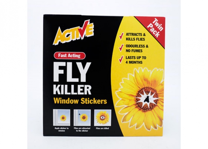 Fly Killer Window Stickers - KibrisPDR