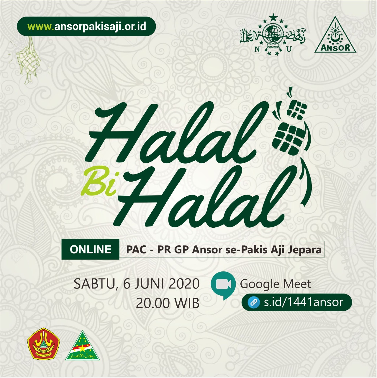 Detail Flyer Halal Bihalal Nomer 16