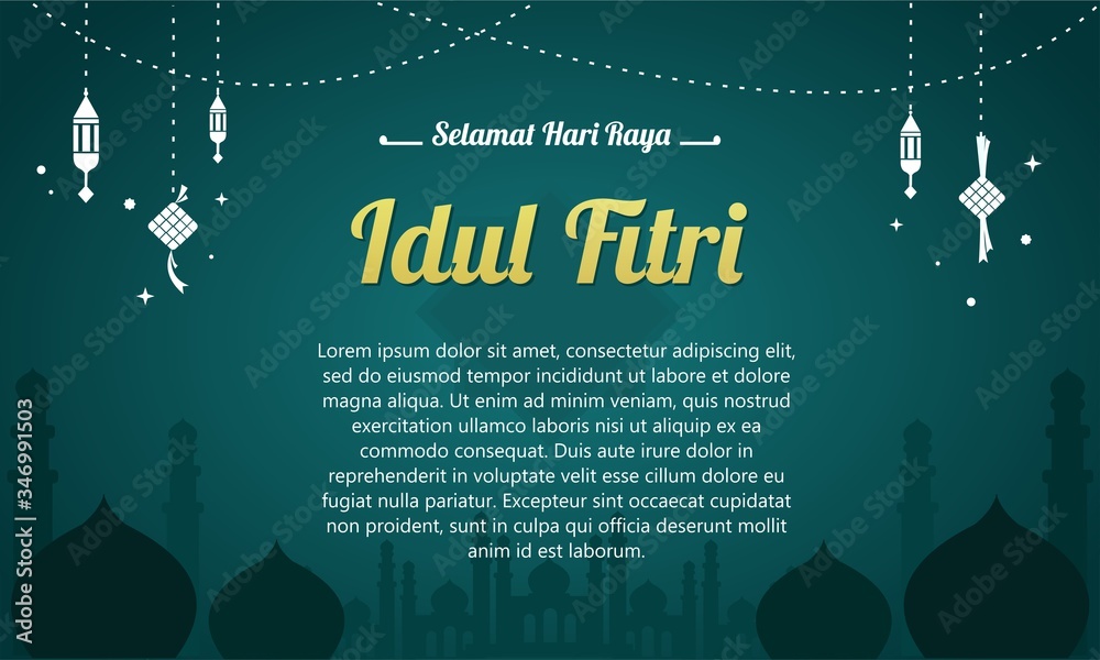 Detail Flyer Idul Fitri Nomer 8