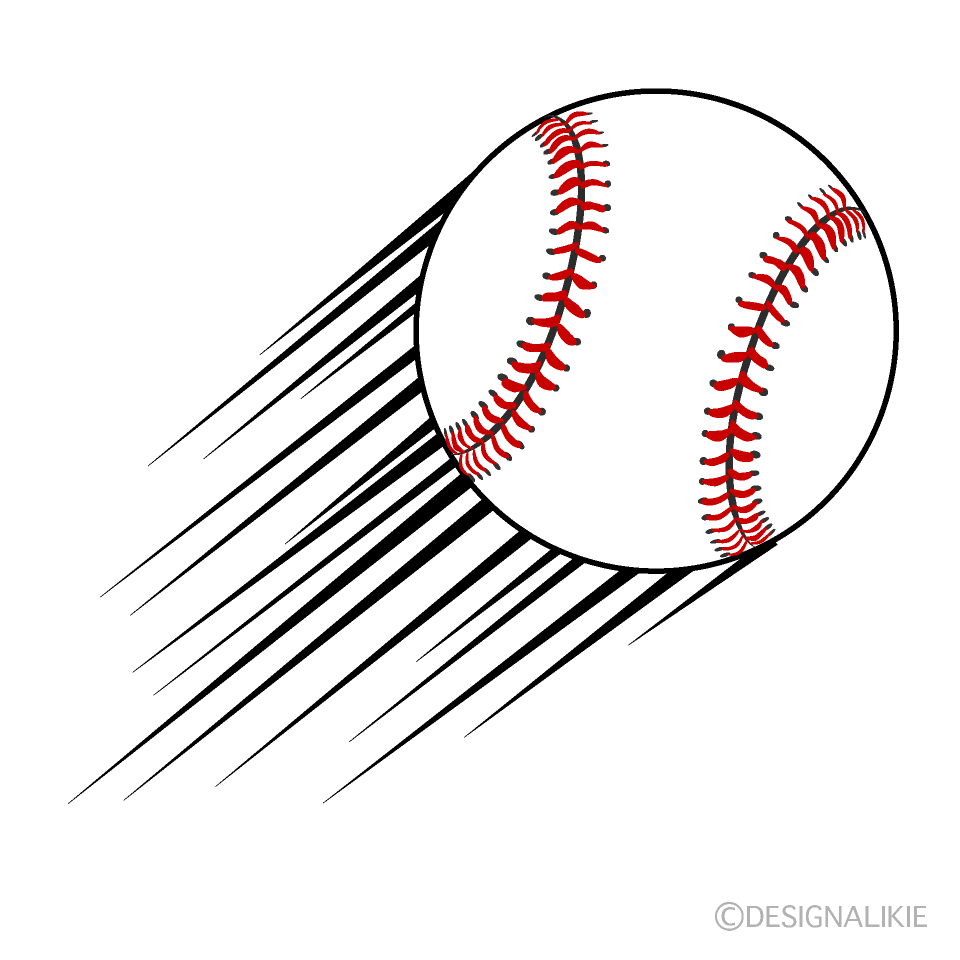 Detail Flying Baseball Clipart Nomer 3