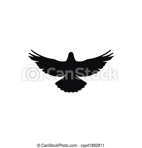 Detail Flying Bird Silhouette Clip Art Nomer 44