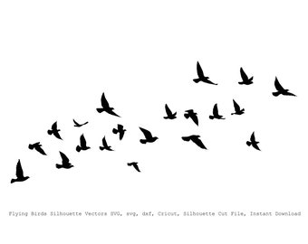 Detail Flying Bird Silhouette Clipart Nomer 29