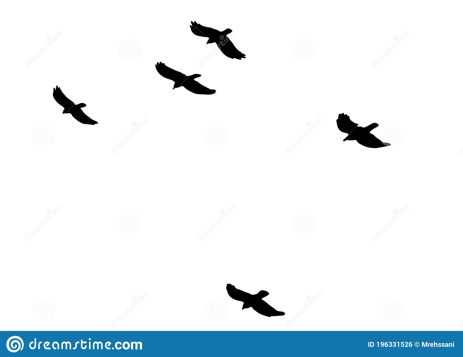 Detail Flying Crow Vector Nomer 4