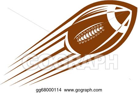 Detail Flying Football Clipart Nomer 11