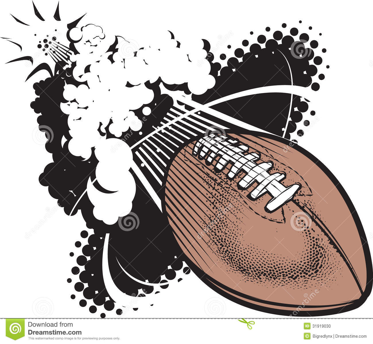 Detail Flying Football Clipart Nomer 17