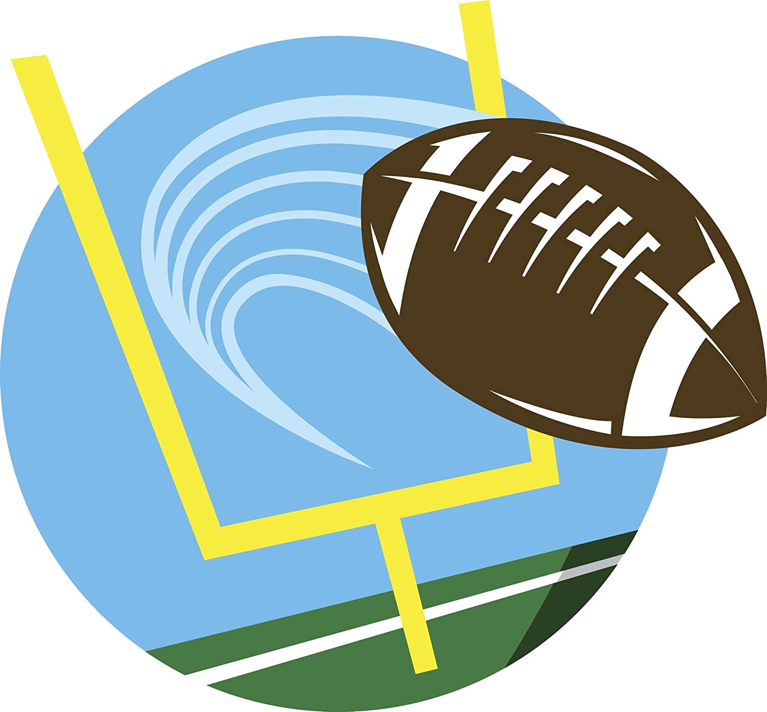 Detail Flying Football Clipart Nomer 20