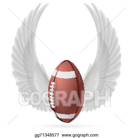 Detail Flying Football Clipart Nomer 21