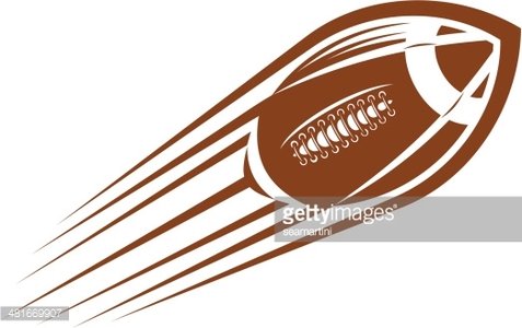 Detail Flying Football Clipart Nomer 4