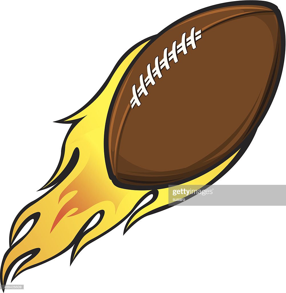 Detail Flying Football Clipart Nomer 6