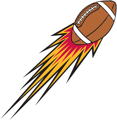 Detail Flying Football Clipart Nomer 8