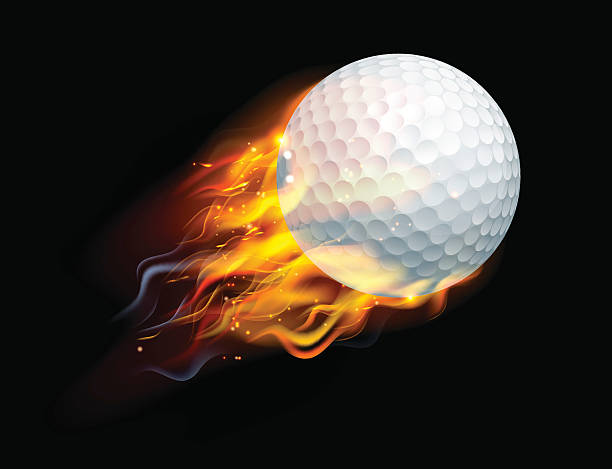 Detail Flying Golf Ball Clipart Nomer 10