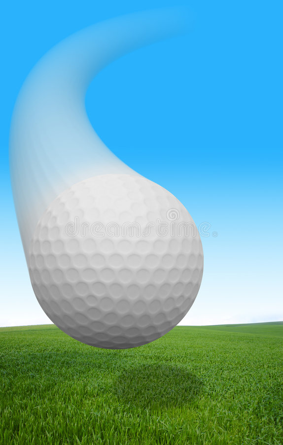 Detail Flying Golf Ball Clipart Nomer 24
