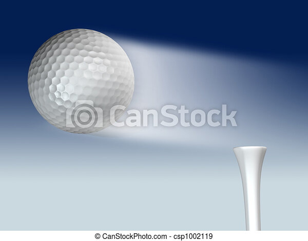 Detail Flying Golf Ball Clipart Nomer 25