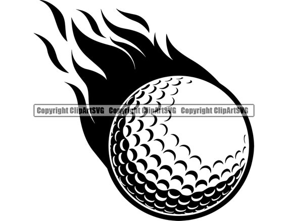 Detail Flying Golf Ball Clipart Nomer 27