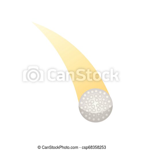 Detail Flying Golf Ball Clipart Nomer 37
