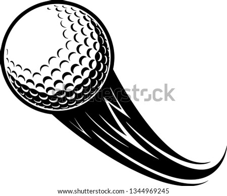 Detail Flying Golf Ball Clipart Nomer 39