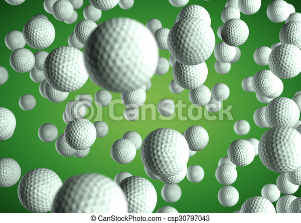 Detail Flying Golf Ball Clipart Nomer 42