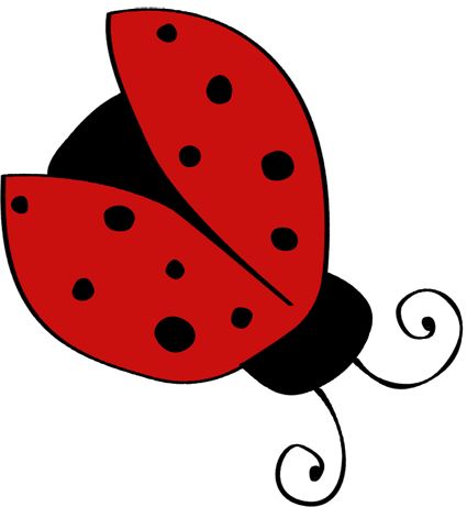 Detail Flying Ladybug Clipart Nomer 17