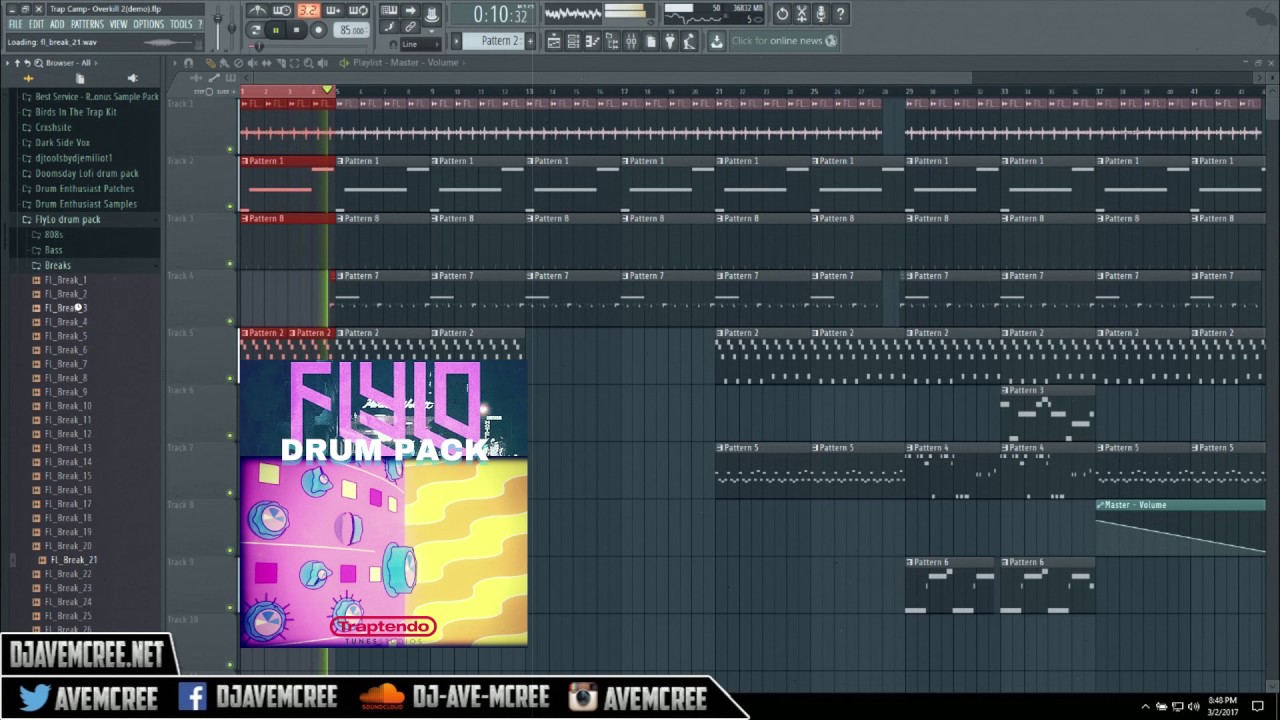 Flying Lotus Drum Kit - KibrisPDR