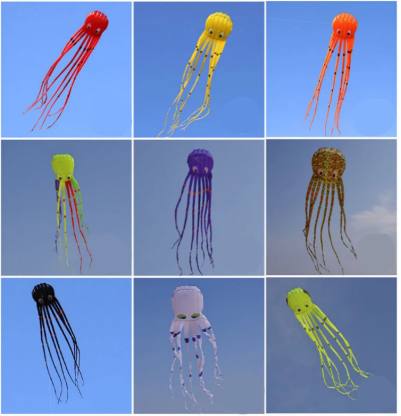 Detail Flying Octopus Kite Nomer 19