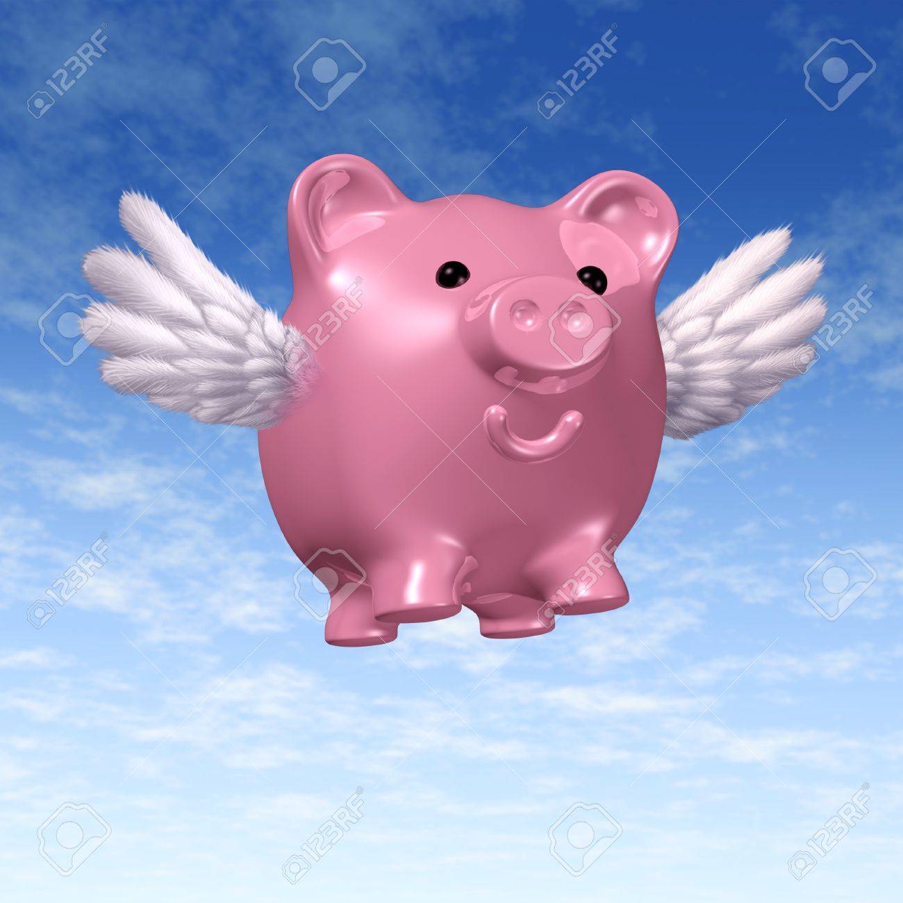 Detail Flying Pig Piggy Bank Nomer 12