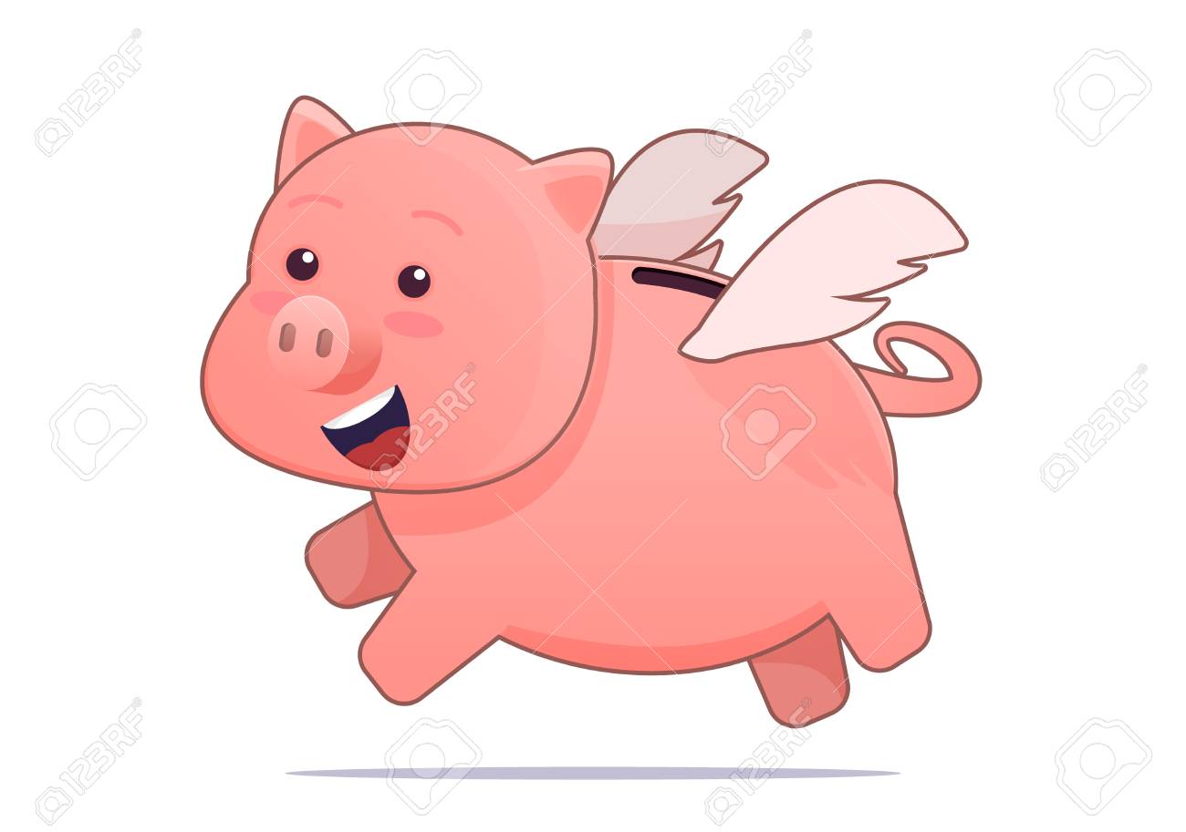 Detail Flying Pig Piggy Bank Nomer 14