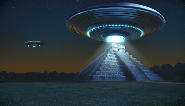 Detail Flying Saucer Wallpaper Nomer 12