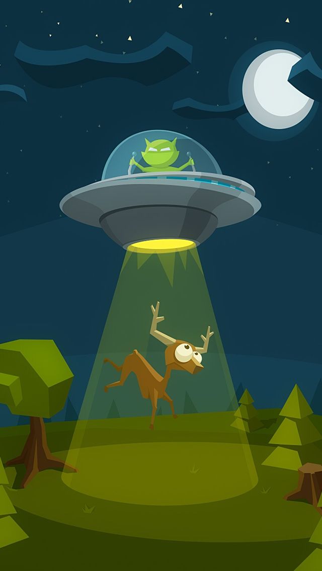 Detail Flying Saucer Wallpaper Nomer 28