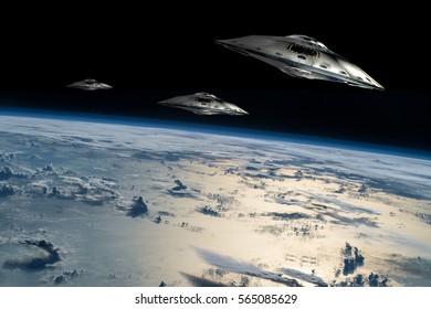 Download Flying Saucer Wallpaper Nomer 31