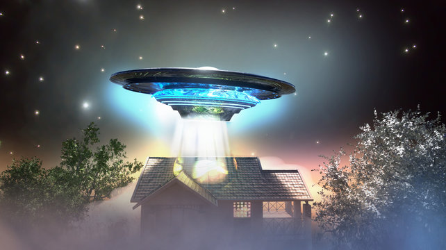 Detail Flying Saucer Wallpaper Nomer 47