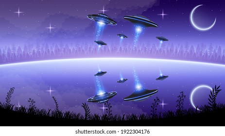 Detail Flying Saucer Wallpaper Nomer 54