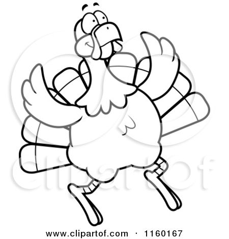 Detail Flying Turkey Clipart Nomer 9