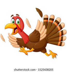 Detail Flying Turkey Clipart Nomer 15