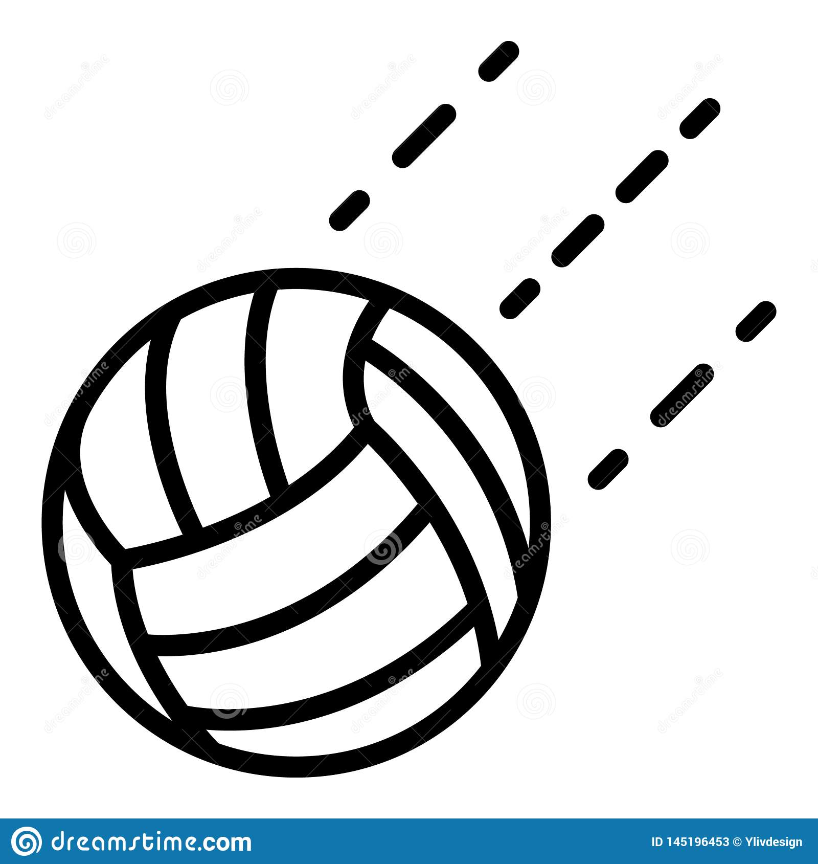 Detail Flying Volleyball Clipart Nomer 33