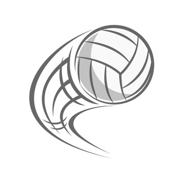 Detail Flying Volleyball Clipart Nomer 7