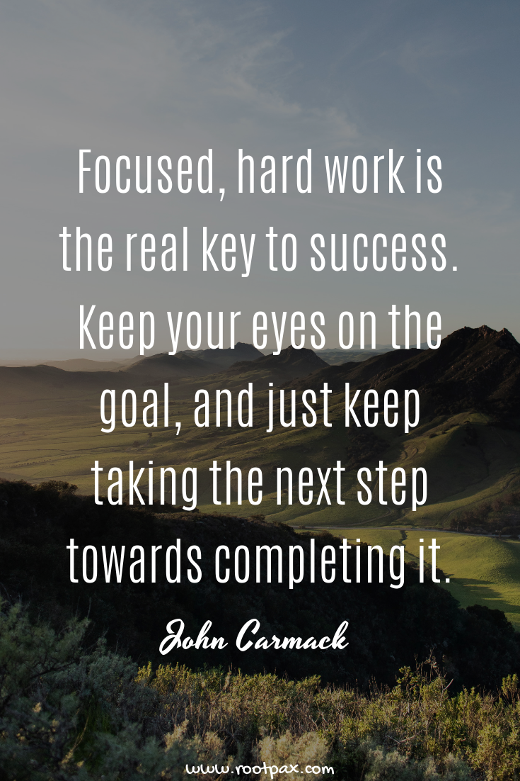 Detail Focus And Hard Work Quotes Nomer 24