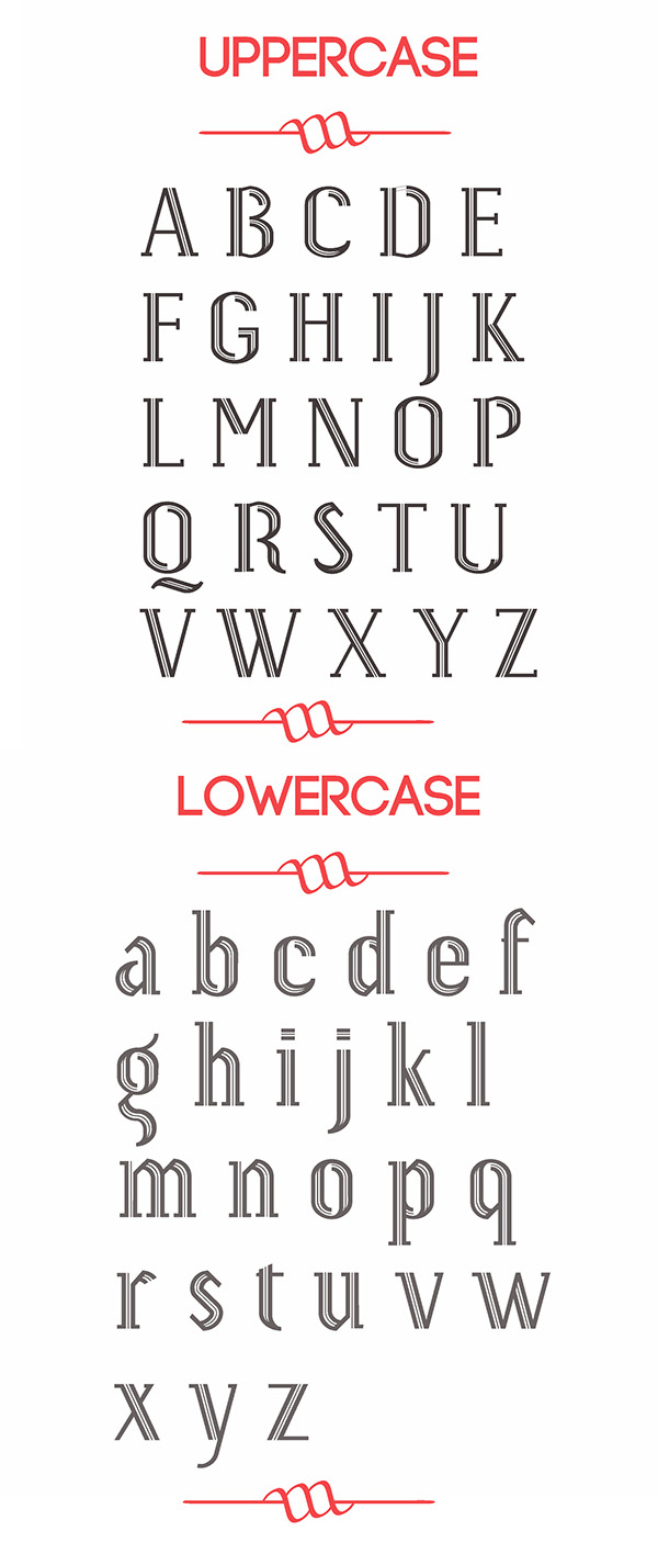 Detail Font Alphabet Keren Nomer 18