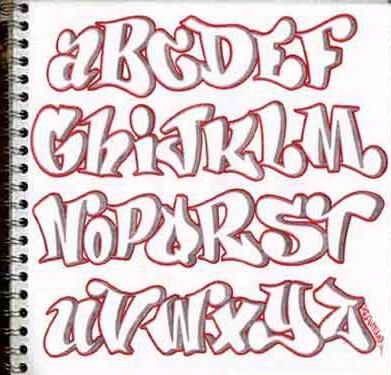 Detail Font Alphabet Keren Nomer 4