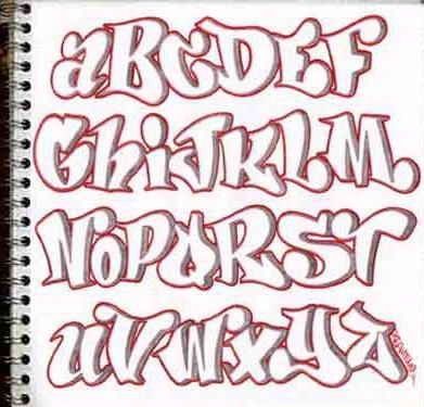 Detail Font Alphabet Keren Nomer 4