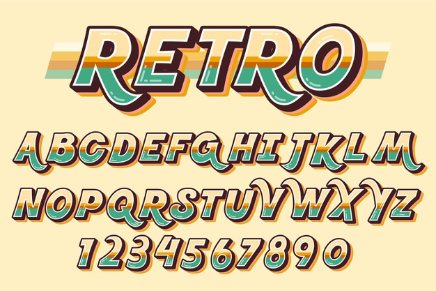 Detail Font Alphabet Keren Nomer 31