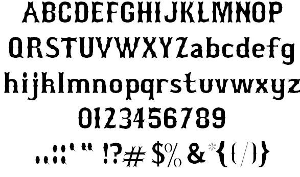 Detail Font Alphabet Keren Nomer 49