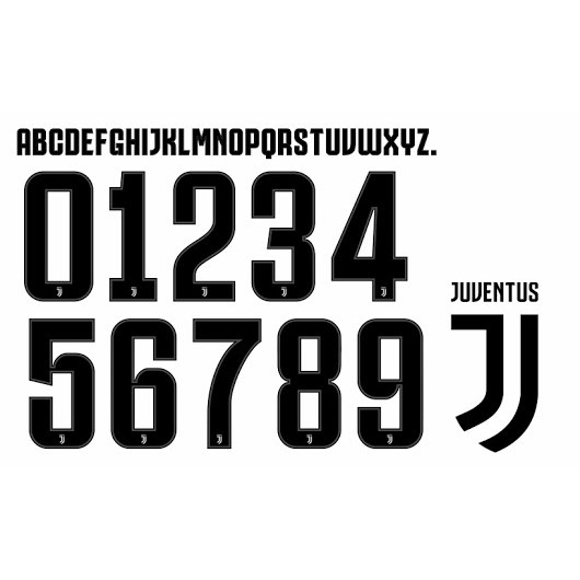 Detail Font Angka Unik Nomer 19