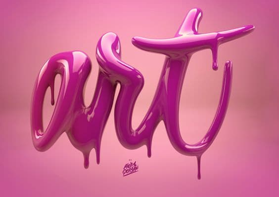 Detail Font Art Design Nomer 23