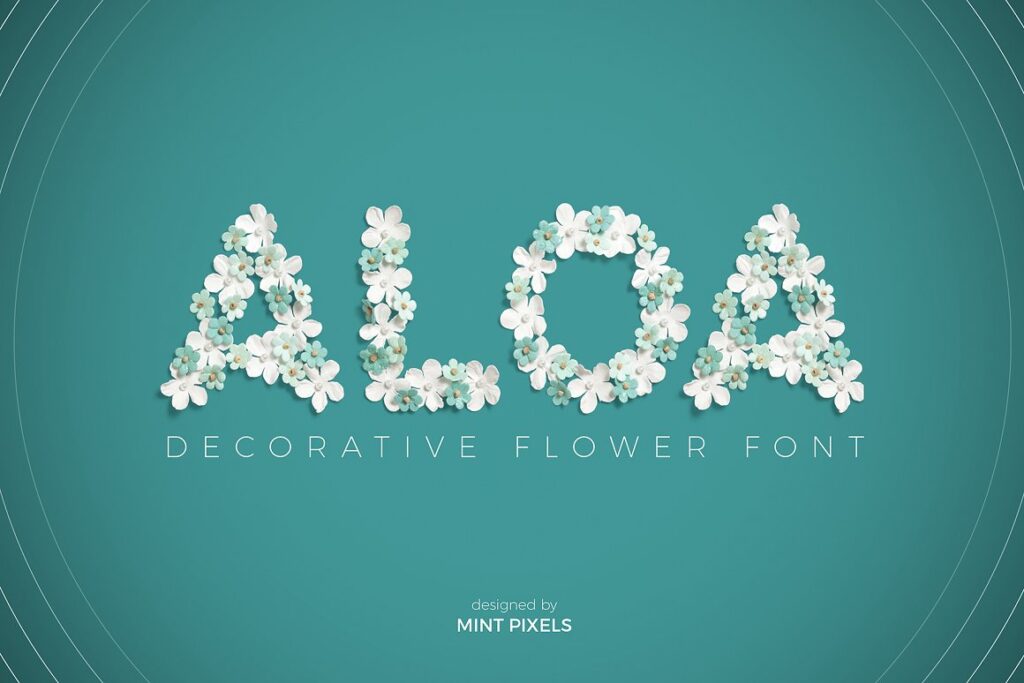 Detail Font Bunga Ff Nomer 29