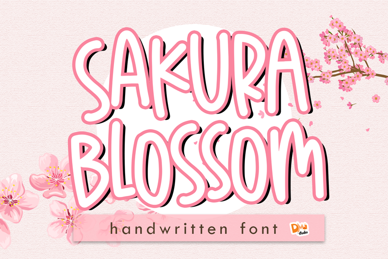 Detail Font Bunga Sakura Nomer 2