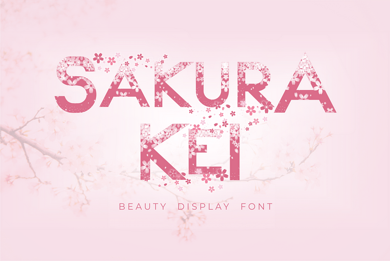Detail Font Bunga Sakura Nomer 8